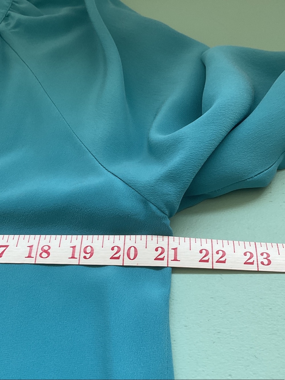 Joie V-Neck 100% Silk Long Sleeve Blouse - Picture 6 of 11